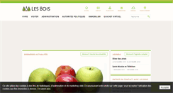 Desktop Screenshot of lesbois.ch